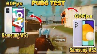 Samsung Galaxy A51 Vs Samsung Galaxy A52 Pubg TDM Test 2024 / Lenzz Gaming