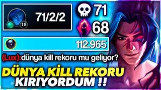 KAYN İLE DÜNYA KİLL REKORUNU KIRIYORDUM !! 71 KİLL KARAHASAT GÖLGE KAYN !! | Ogün Demirci