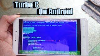 Hindi | Turbo C/C++ for Android ?? How to Download and Install on any Android Device free tutorial