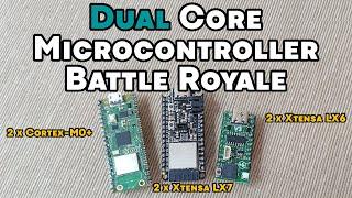 Dual Core Microcontroller Battle Royale  - Performance and Power Efficiency