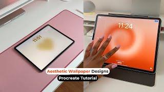 How to Create Aesthetic Wallpapers | Procreate Tutorial + Free Wallpapers 