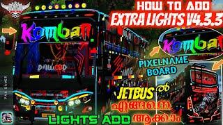 Bussid V4.3.3 Jetbus Extra Lights  & Full Modified | How To Add / download | Bus Simulator Indonesia