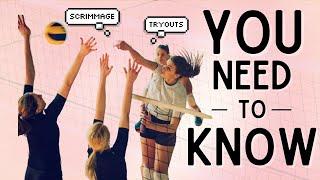 11 Volleyball Terms You Need To Know For Tryouts!