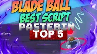 Top 5 Best Blade Ball Scripts (God Parry) All Links In Desc