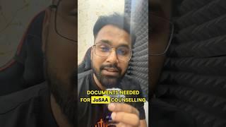 JEE 2023: Checklist  Important Documents for JOSAA Counseling 2023 #shorts #jee2023 #josaa #iitjee