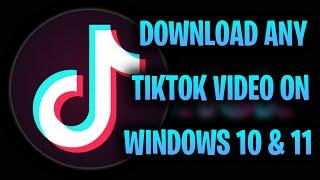 How To Download TikTok Videos On Windows 10 & 11