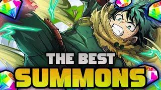 THE BEST SUMMON VIDEO EVER! FAUX 100% DEKU SUMMONS! | My Hero Ultra Impact