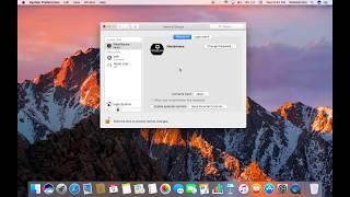 how to change the name of admin in mac OS Sierra 10.12.6(Easiest way to do so)