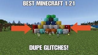 BEST MINECRAFT 1.21 DUPE GLITCHES (NEW)