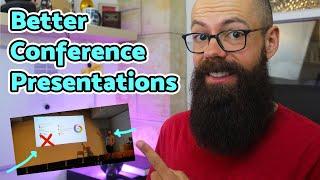 Conference presentation tips and MISTAKES
