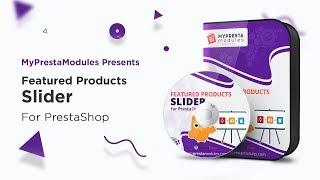 Prestashop Featured Products Slider