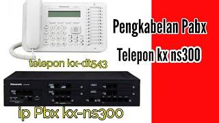 ip pabx kx-ns300 pengkabelan