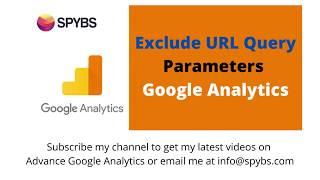 Solved - Exclude URL Query Parameters in Google Analytics (Hindi)