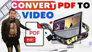 How to Convert PDF to Video | How to Convert PDF File to mp4 | PDF to mp4