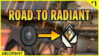 Road To Radiant | Episode 1: Placements Begin | VALORANT Gameplay