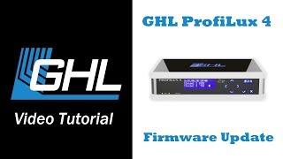 ProfiLux 4 firmware update via GHL Control Center