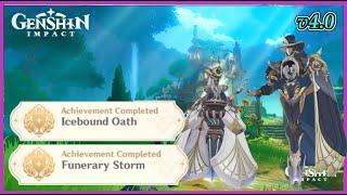 Funerary Storm | Icebound Oath | Hidden Achievement | v4.0 Guide | Genshin Impact