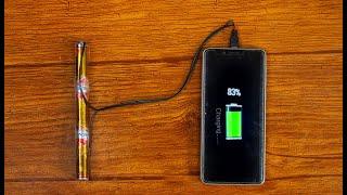 How to make emergency mobile charger Using AA battery