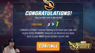 Rank 1 In Arena - Best Team - MARVEL Strike Force - MSF