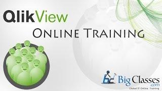 Qlikview Online Training - Qlikview Video Tutorials - BigClasses