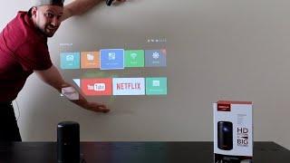 BEST STREAMING projector - EASY TO LOAD APPS - Anker Nebula Capsule Max