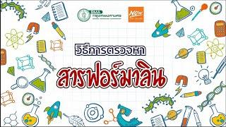 กรุงเทพมหานคร: สาธิตการตรวจสารในอาหาร (ฟอร์มาลีน)