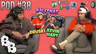 The Celtics Go Up 3-0, Kevin Hart, Kai Cenat, And Druski Have A Sleepover, And Darts Rocks