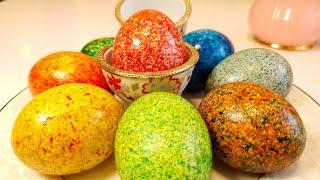 Чем ОРИГИНАЛЬНО можно покрасить ЯЙЦА,красим яйца на пасху красиво, Easter eggs