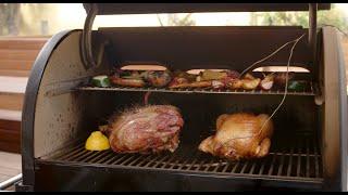 Weber SmokeFire Indirect Cooking