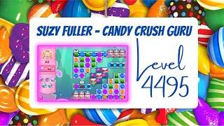 Candy Crush Level 4495 Talkthrough, 22 Moves 0 Boosters from Suzy Fuller, your Candy Crush guru.