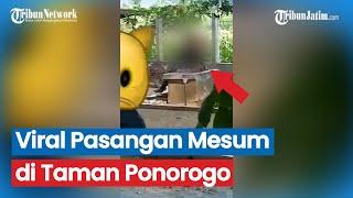 VIRAL VIDEO Pasangan Mesum di Taman Ponorogo