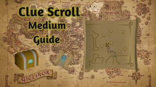 OsRs Clue Scroll Medium Map Guide