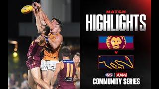 Brisbane Lions v Adelaide Crows Highlights | AAMI Community Series, 2025 | AFL