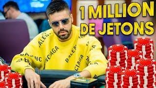 Je suis CHIPLEADER d'un énorme tournoi à Chypre ! Vlog Poker épisode 2