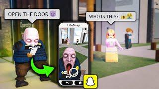 SNAPCHAT ROBLOX TROLLING (LifeTogether  RP)