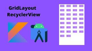 Grid layout RecyclerView in Android Studio | Kotlin |