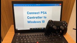 How To Connect PS4 Controller to Windows 10 Laptop or PC (2021)