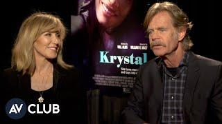 William H. Macy and Felicity Huffman on falling in love at first sight and their new film, Krystal