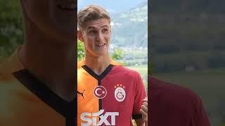 Elias Jelert, isminin okunuşunu söyledi. | Galatasaray Shorts Transfer