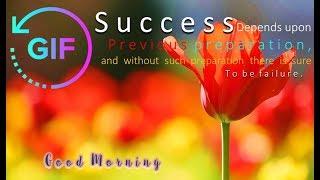 Good Morning GIF with the best Wishes Message