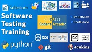 Software Testing Training with Python || Coders Arcade