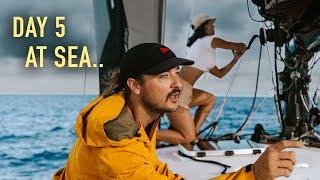 Sailing the Edge of a Tropical Depression [Day 5 at Sea]