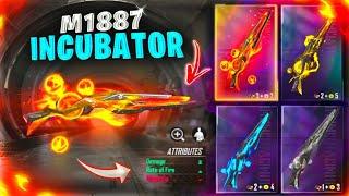 INCUBATOR M1887 ATTRIBUTES FREEFIRE | NEXT M1887 SKIN POWER | INCUBATOR M1887 CONFIRM DATE |FREEFIRE