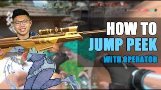 How to JUMP PEEK with OP (ft. Wardell Clip) - Advanced PRO Operator Guide Valorant