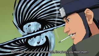 Asuma Shows Naruto How To Use Wind Style!!!