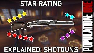 RadFox University: Gun Star Rating Explained: Shotguns | POPULATION: ONE