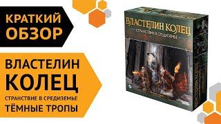 Властелин колец: Странствия в Средиземье. Тёмные тропы — краткий обзор настольной игры ‍️