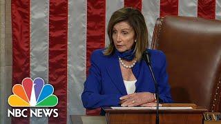 Pelosi Announces House Mask Mandate | NBC News NOW