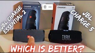 Which is better? JBL Charge 5 VS JBL Charge Essential 2 Ultimate Bass Boosted Sound Test