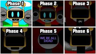 Incredibox Sprunki ALL PHASES VS  Sprunki Phase 1 to 6 Mods Fun Bot